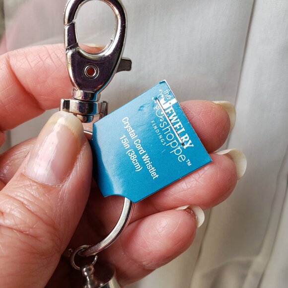 The Jewelry Shoppe Crystal Cord Wristlet - NWT - Picture 4 of 6